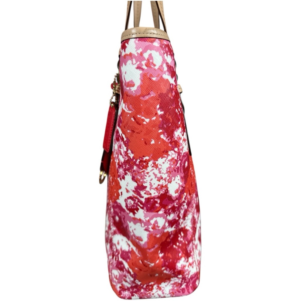 COACH Peyton Floral Tote EUC - Picture 5 of 16